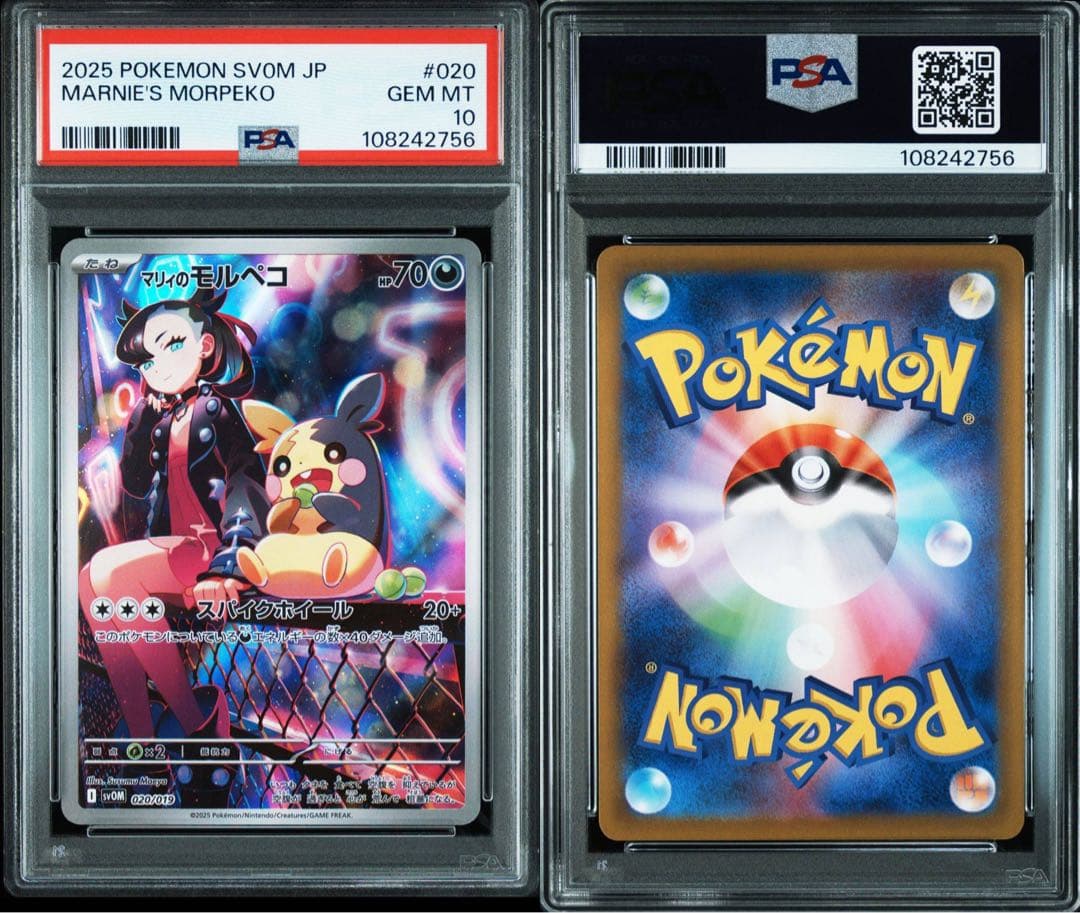 マリィのモルペコ　ダイゴのダンバル　psa10 連番　ar