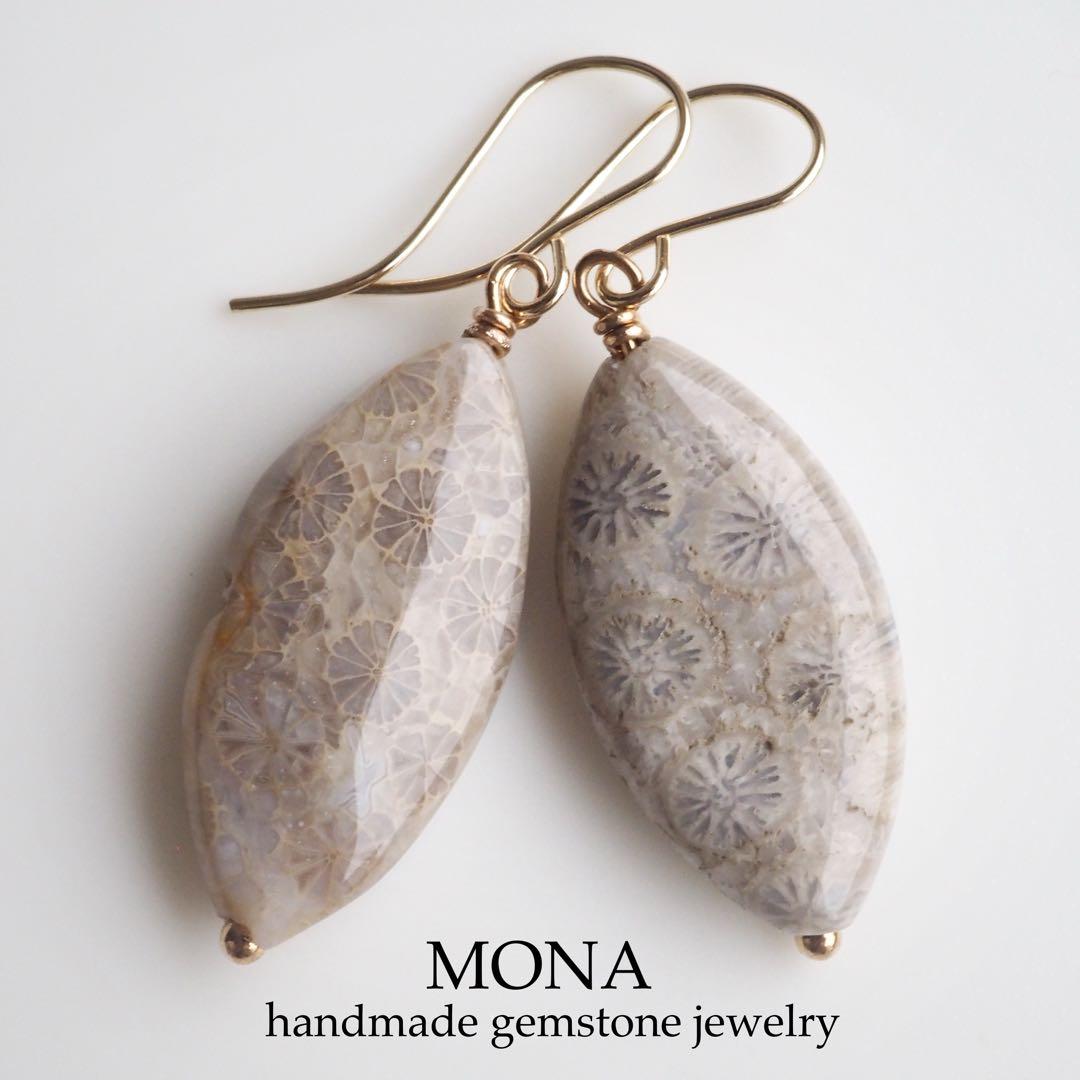 【抹茶】《2点限定》希少チェリーブロッサムアゲートのスクエアゴムブレス