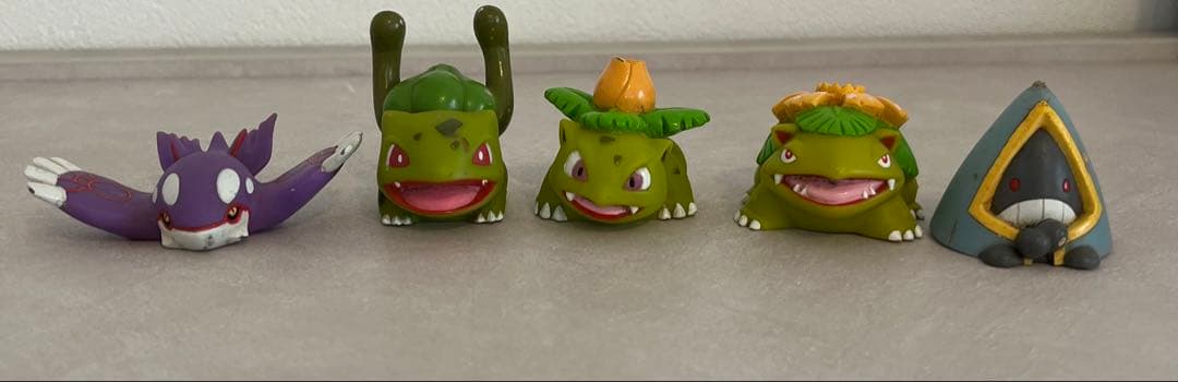 バ*ス様 ポケモンキッズキャンペーン アドバンス賞　ポケモン 指人形 色違い ５