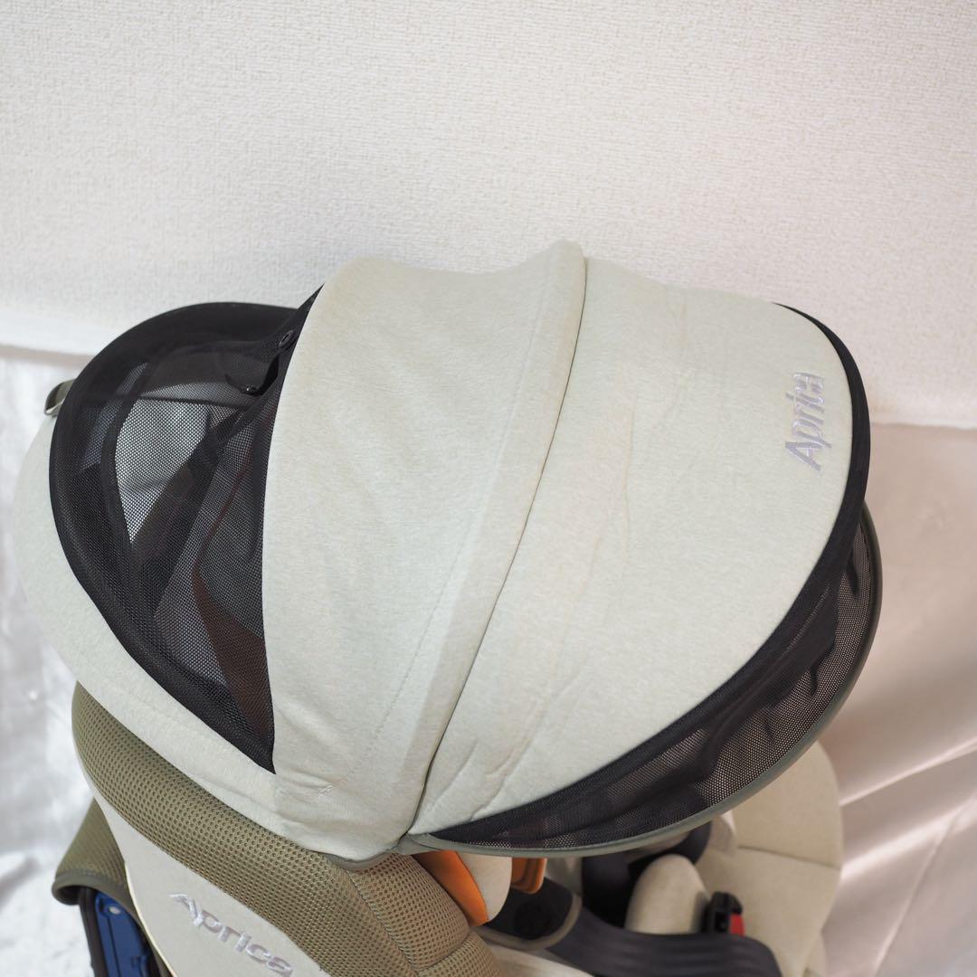 希少 テラコッタ アップリカ　クルリラAC ISOFIX 回転式　シートベルト