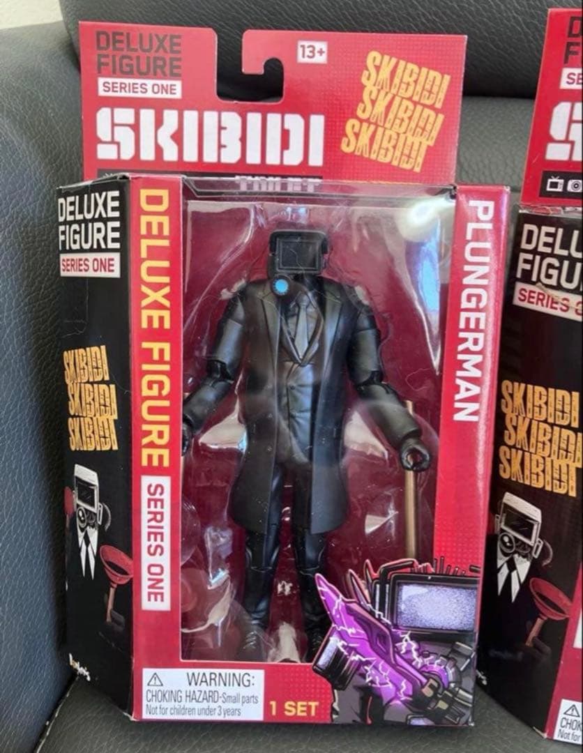 Skibidi Toilet フィギュアセット（公式ライセンス・日本未発売）