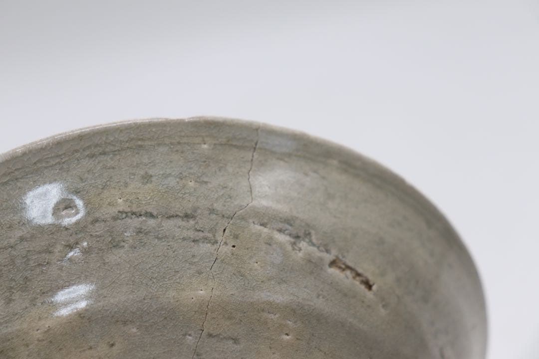 中国　青磁　青磁畫花大碗　海上がり　送料込み0315