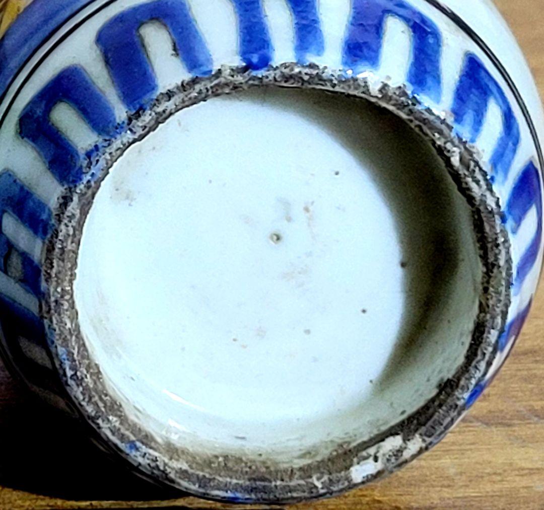 時代物　伊万里焼　色絵、御神酒徳利一対　骨董品、美術品