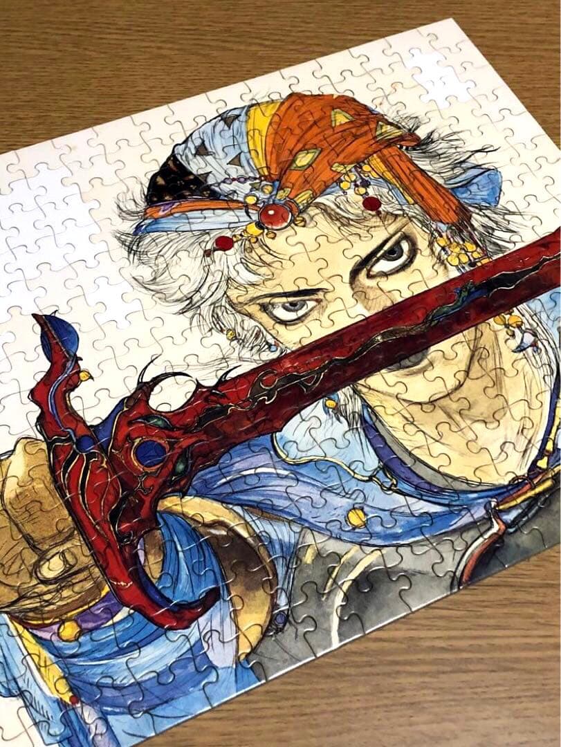 ファイナルファンタジー Ⅱ ジグソーパズル　決意　天野喜孝　希少