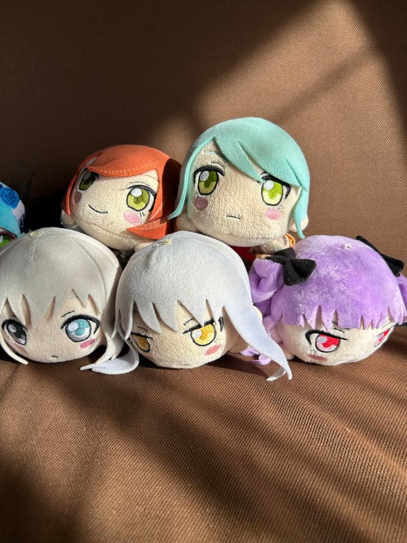 ガールズバンドパーティ！！キャラクター寝そべりぬいぐるみセット