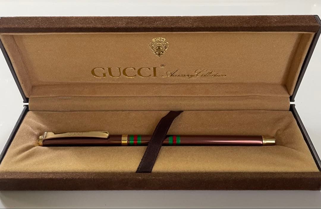 GUCCI ボールペン アンティーク　箱付き