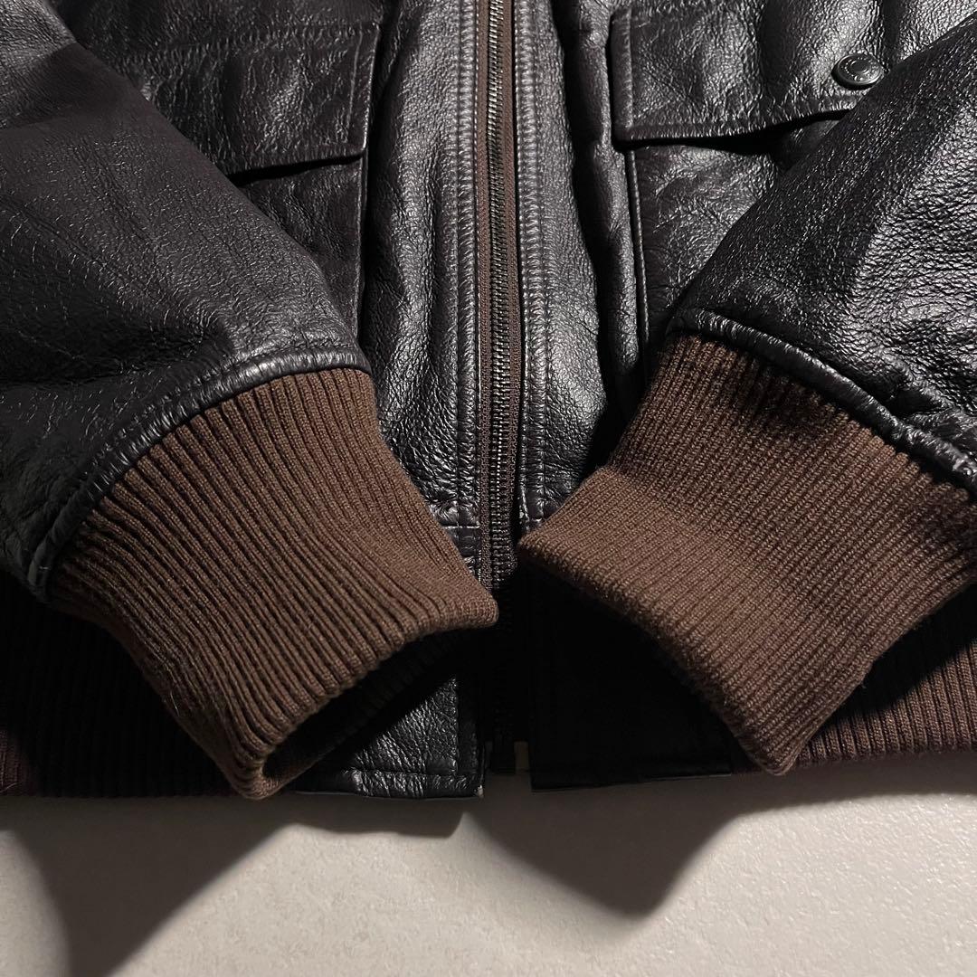 【ヒステリックグラマー】レザージャケット ライダース フライトジャケット L