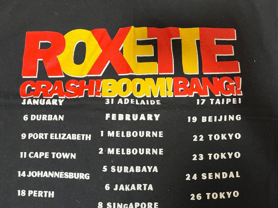 VINTAGE 90s Roxette ロクセット Tシャツ ヴィンテージ