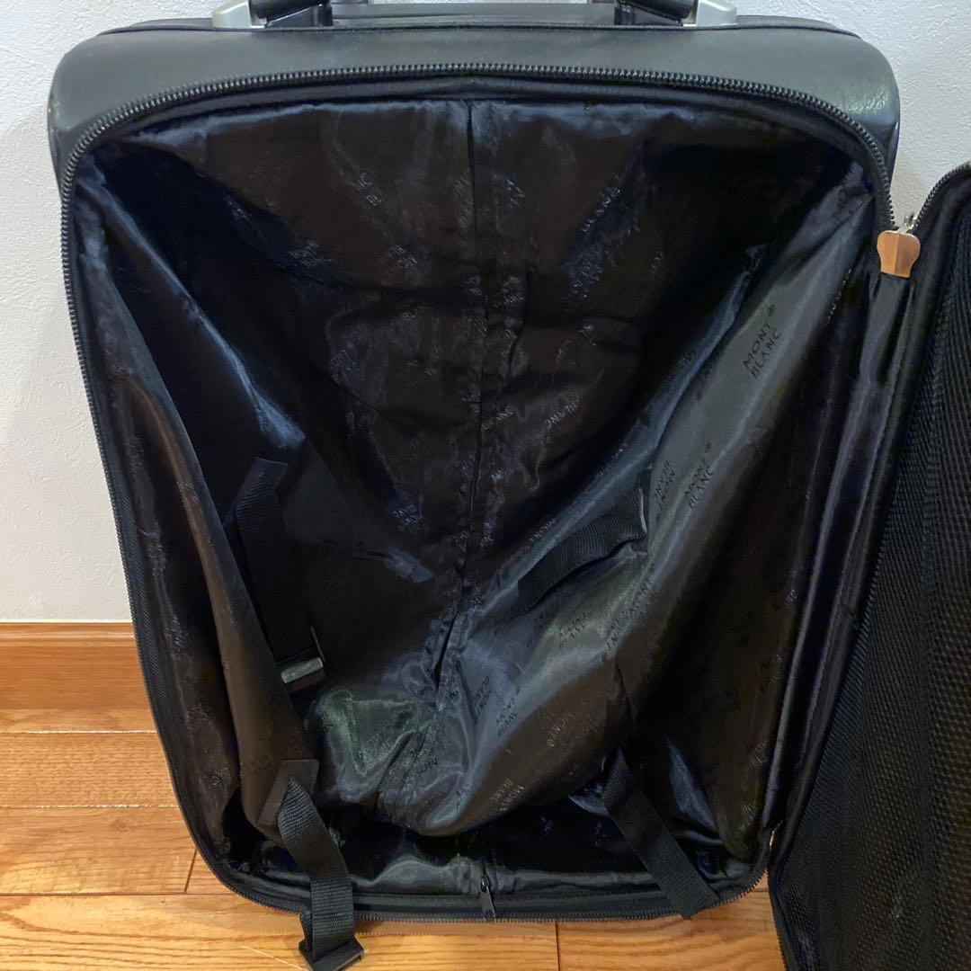 お*す様 MONTBLANC モンブラン キャリーケース スーツケース レザー