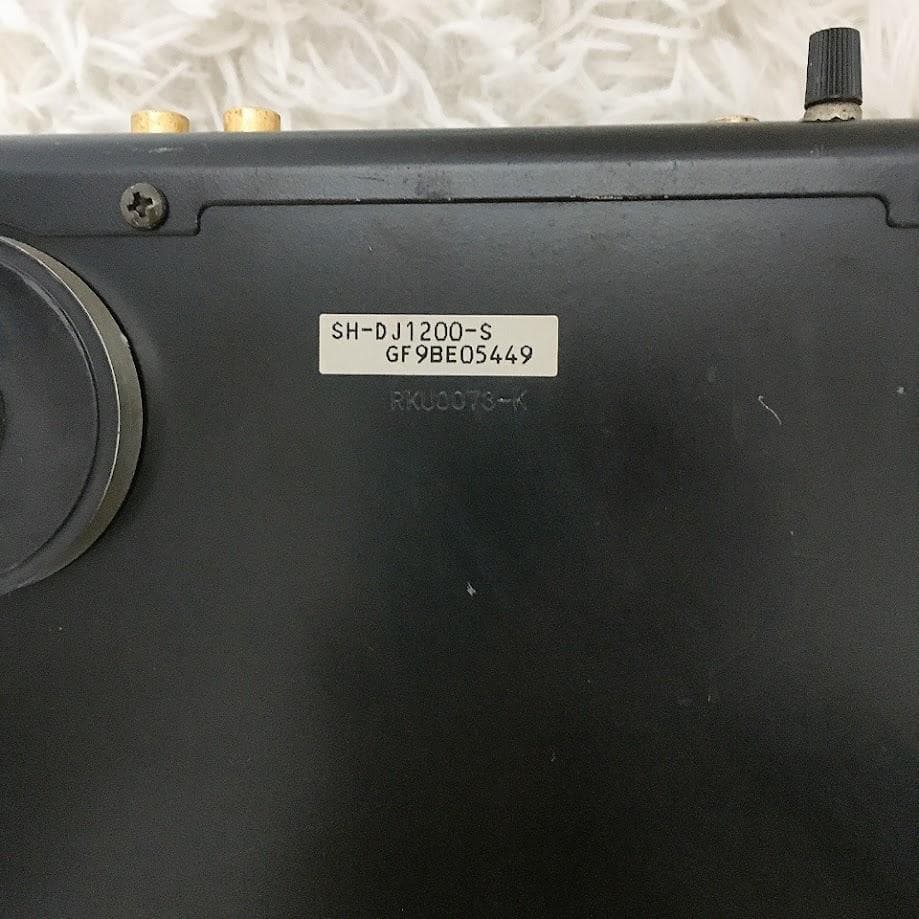 テクニクス TECHNICS SH-DJ1200 DJミキサー 2CH シルバー