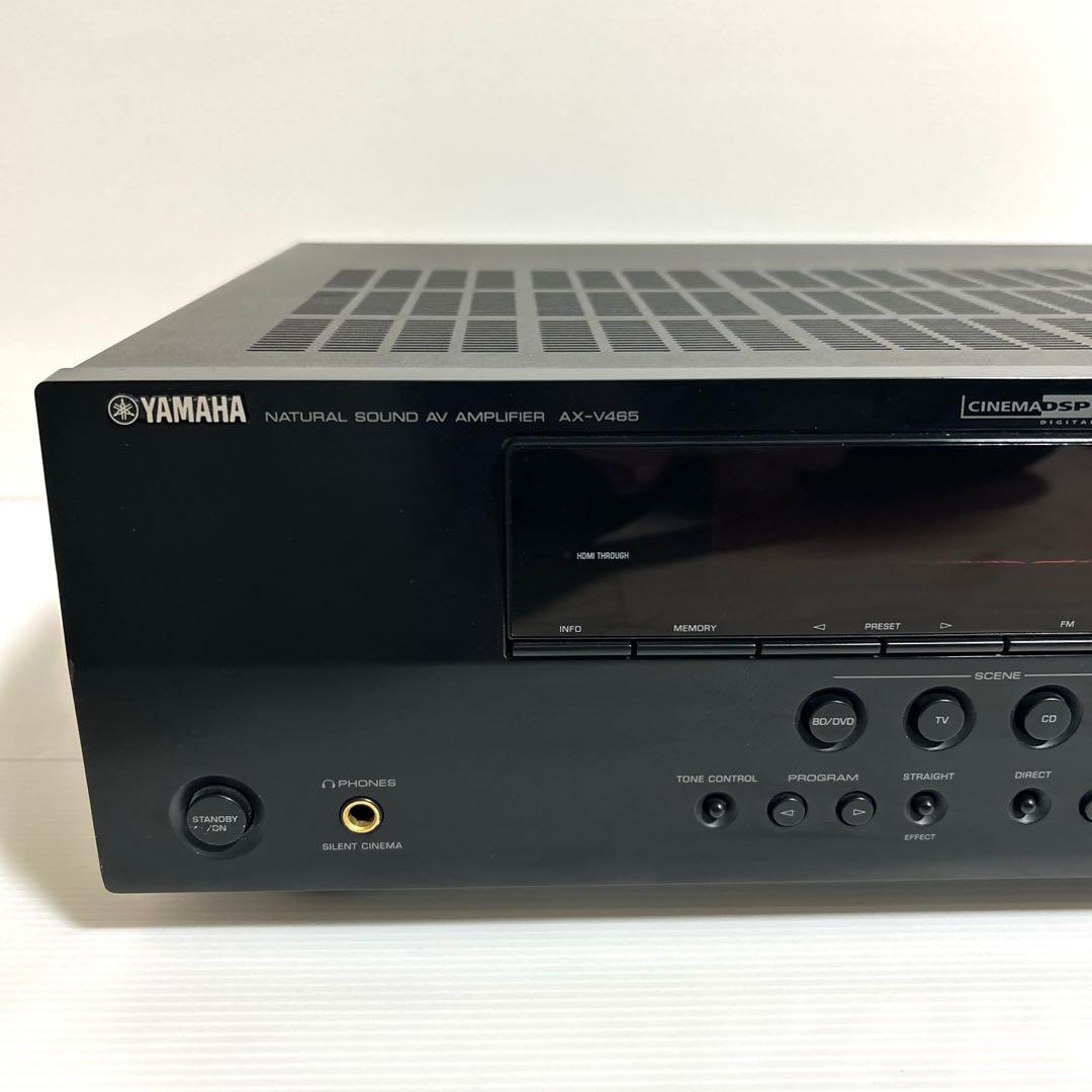 YAMAHA ヤマハ AVアンプ 5.1ch ブラック AX-V465 動作良好