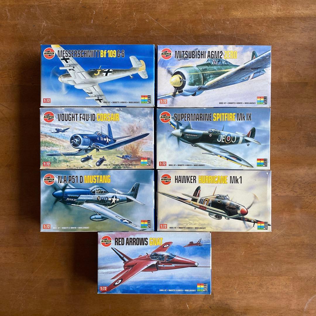 AIRFIX、1/72、7個