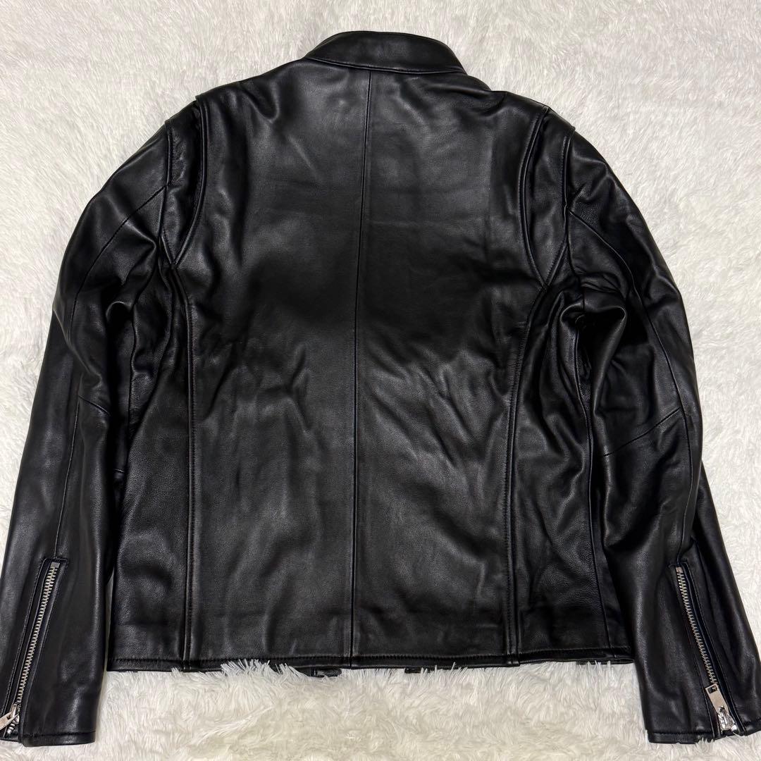 未使用級 JACKROSE ‪‪ レザージャケット ラムレザー 羊革 XL