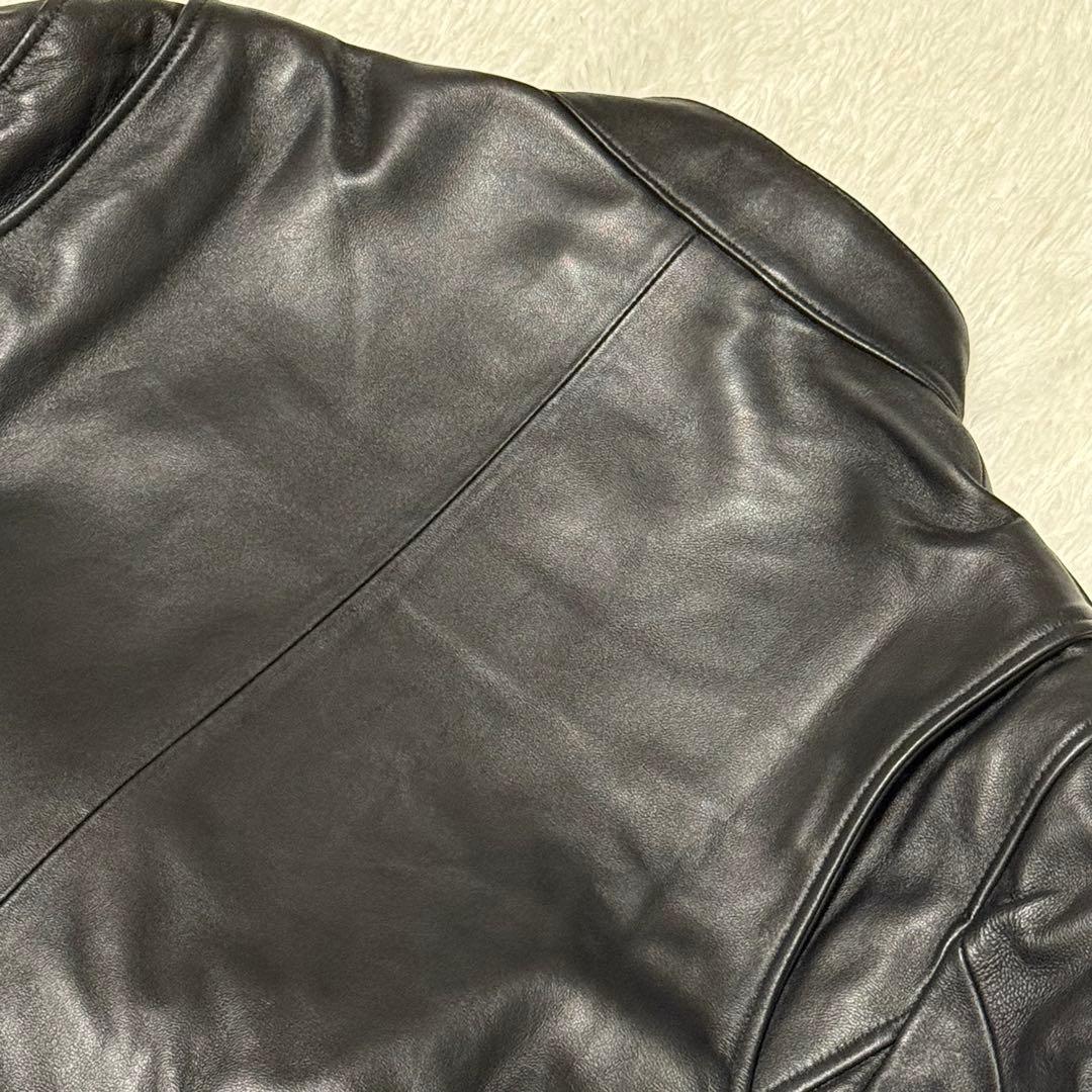 未使用級 JACKROSE ‪‪ レザージャケット ラムレザー 羊革 XL