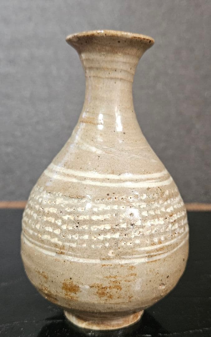 李朝古美術　李朝古陶磁器　李朝三島　李朝三嶋　徳利　花入　茶道具　茶器　酒器