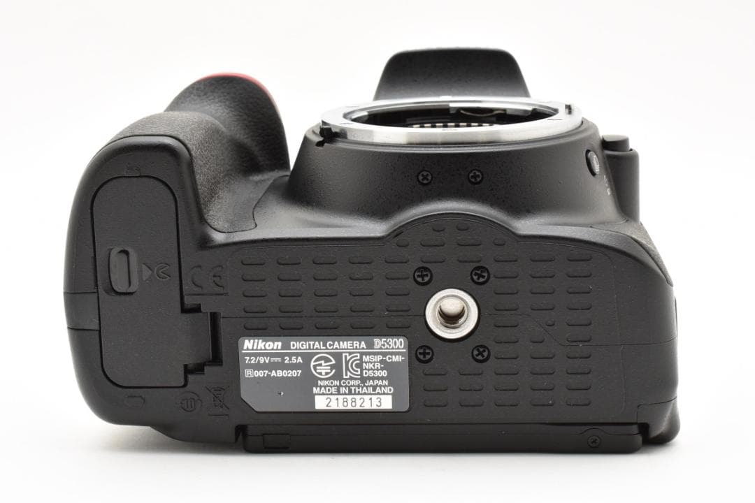 シャッター数6531 [美品 箱付] Nikon D5300 ダブルレンズキット