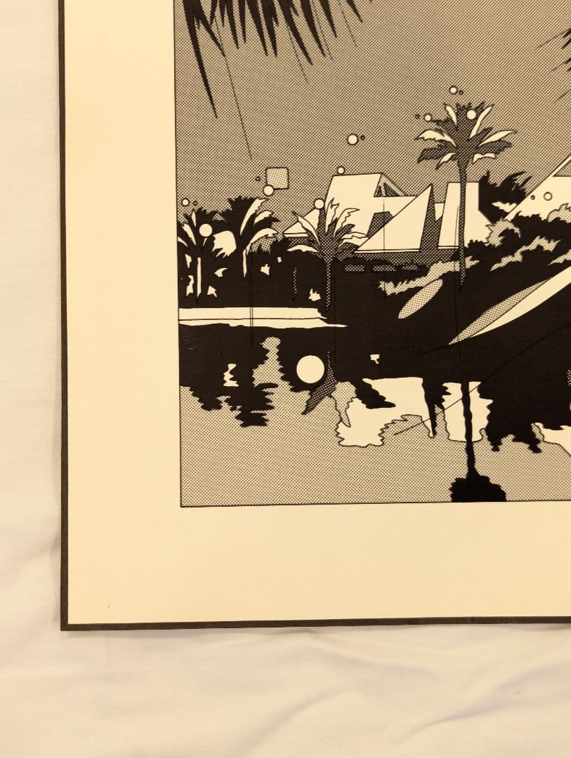 鈴木英人　原画　パントン原画　2枚