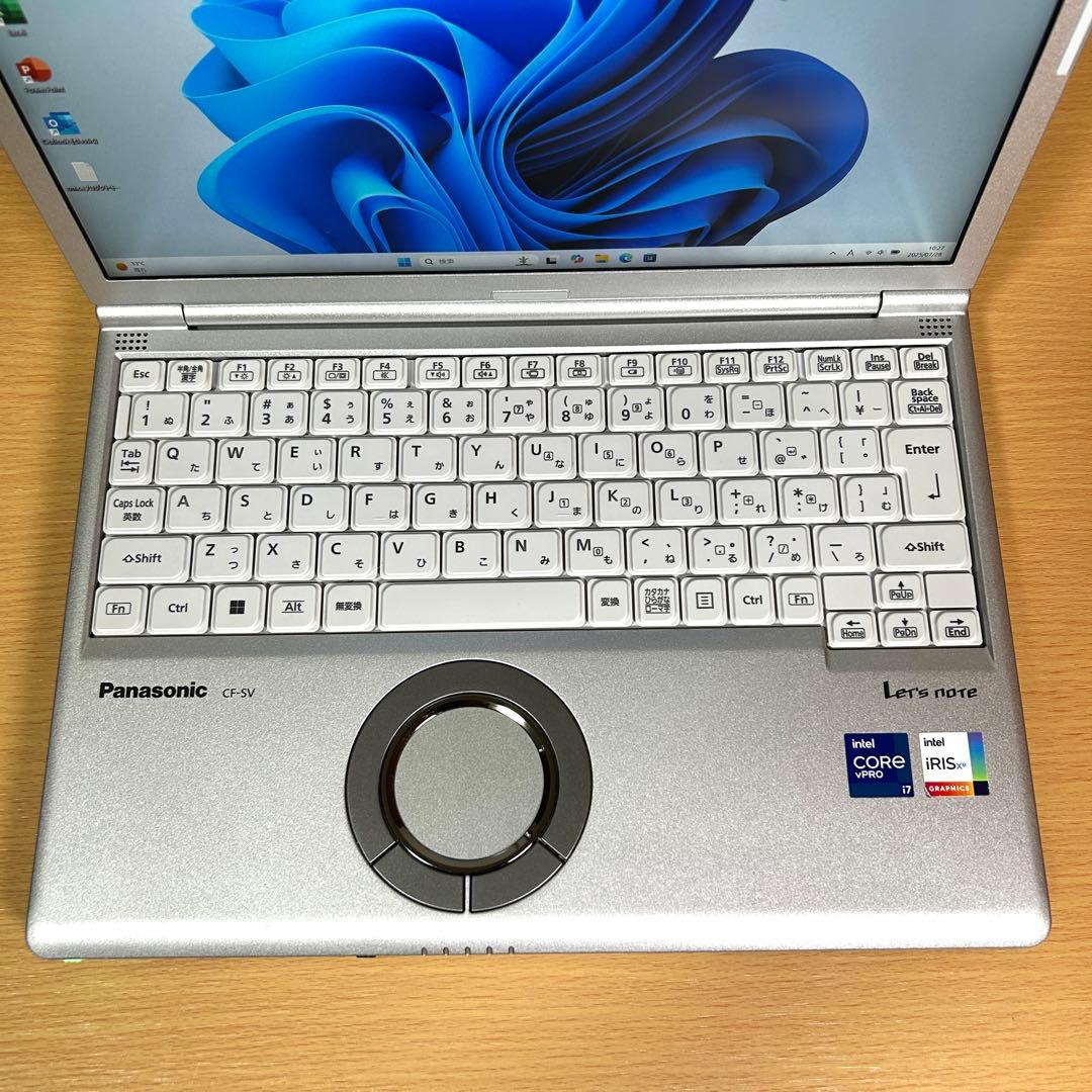 Windowsノート本体 Panasonic Let's note SV1 i7 512GB 16GB