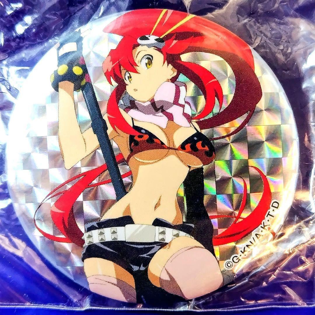 天元突破グレンラガン　ブラインド缶バッジ　ヨーコホログラム缶バッジ シークレット