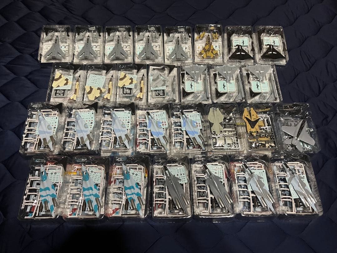 【30機】 エフトイズ 1/144 ブリスター未開封 戦闘機 プラモデル