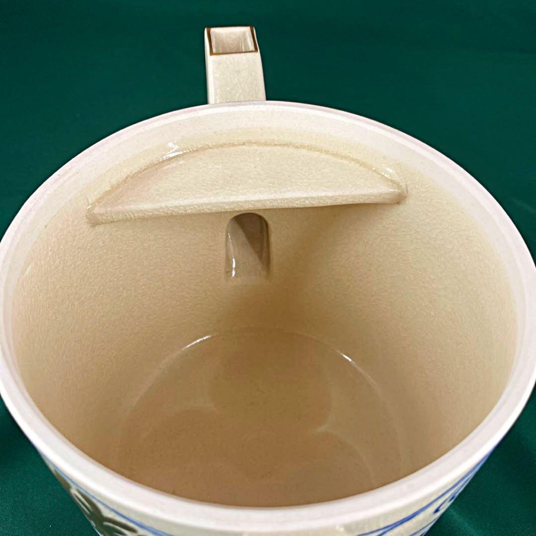 [茶道具] 清閑寺　杉田祥平造　海松波　片口水注　(箱なし) ○