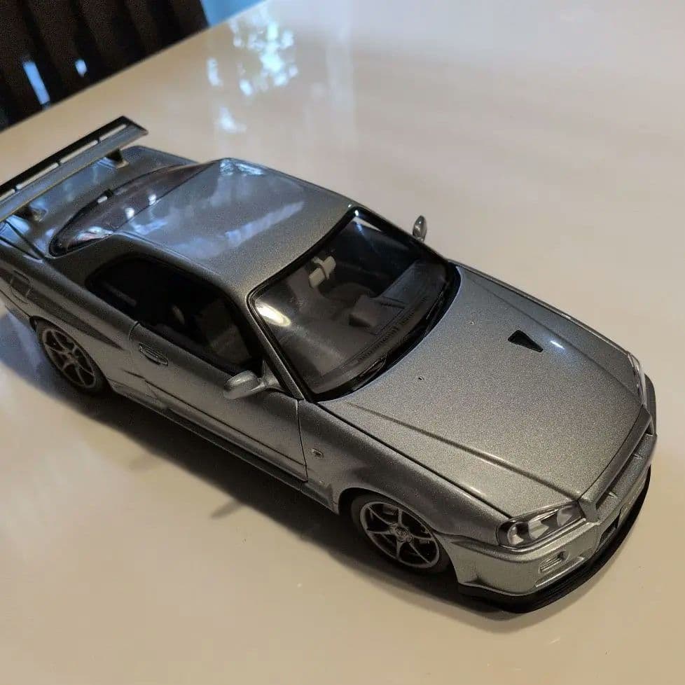 ミニカー AUTOart 1/18 R34 GT-R V-SPEC II TOY Car