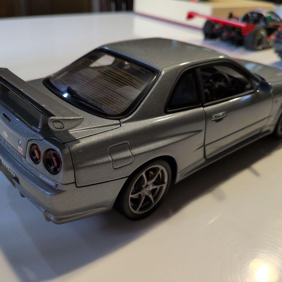 ミニカー AUTOart 1/18 R34 GT-R V-SPEC II TOY Car
