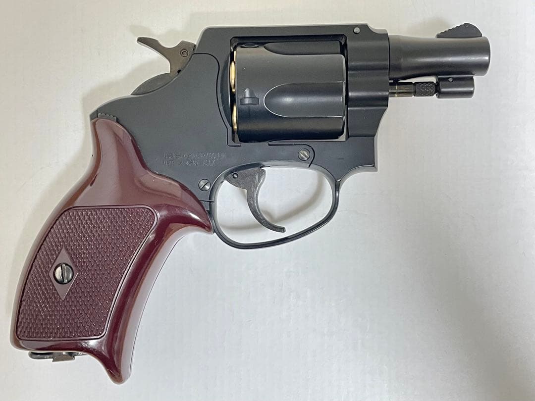 マルシン　ポリスリボルバー　2インチ8mmBB ガスガン　ジャンク扱い