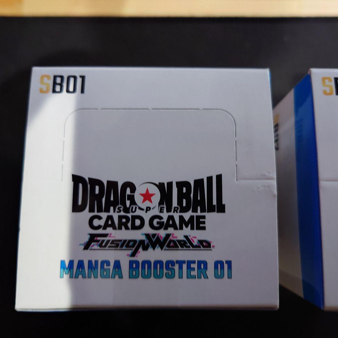 【新品未開封テープ付】MANGA BOOSTER 01&02　ドラゴンボール