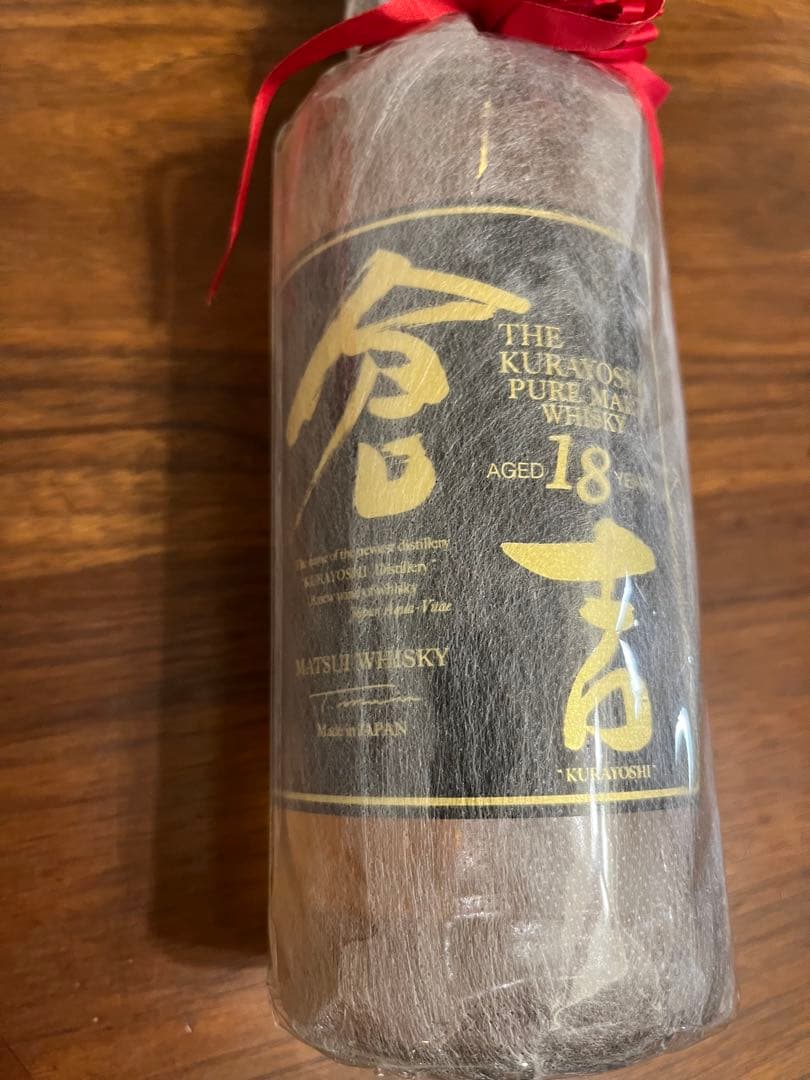 THE KURAYOSHI PURE MALT WHISKY 18年