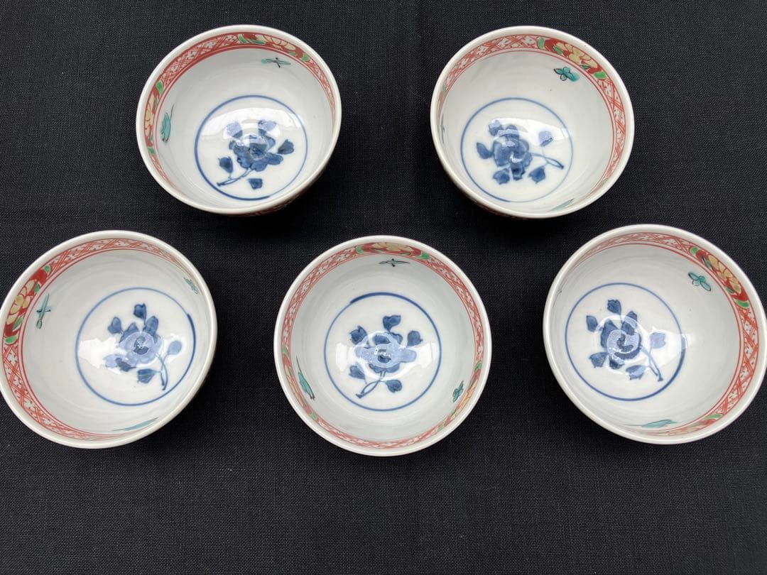 赤絵小鉢10客セット