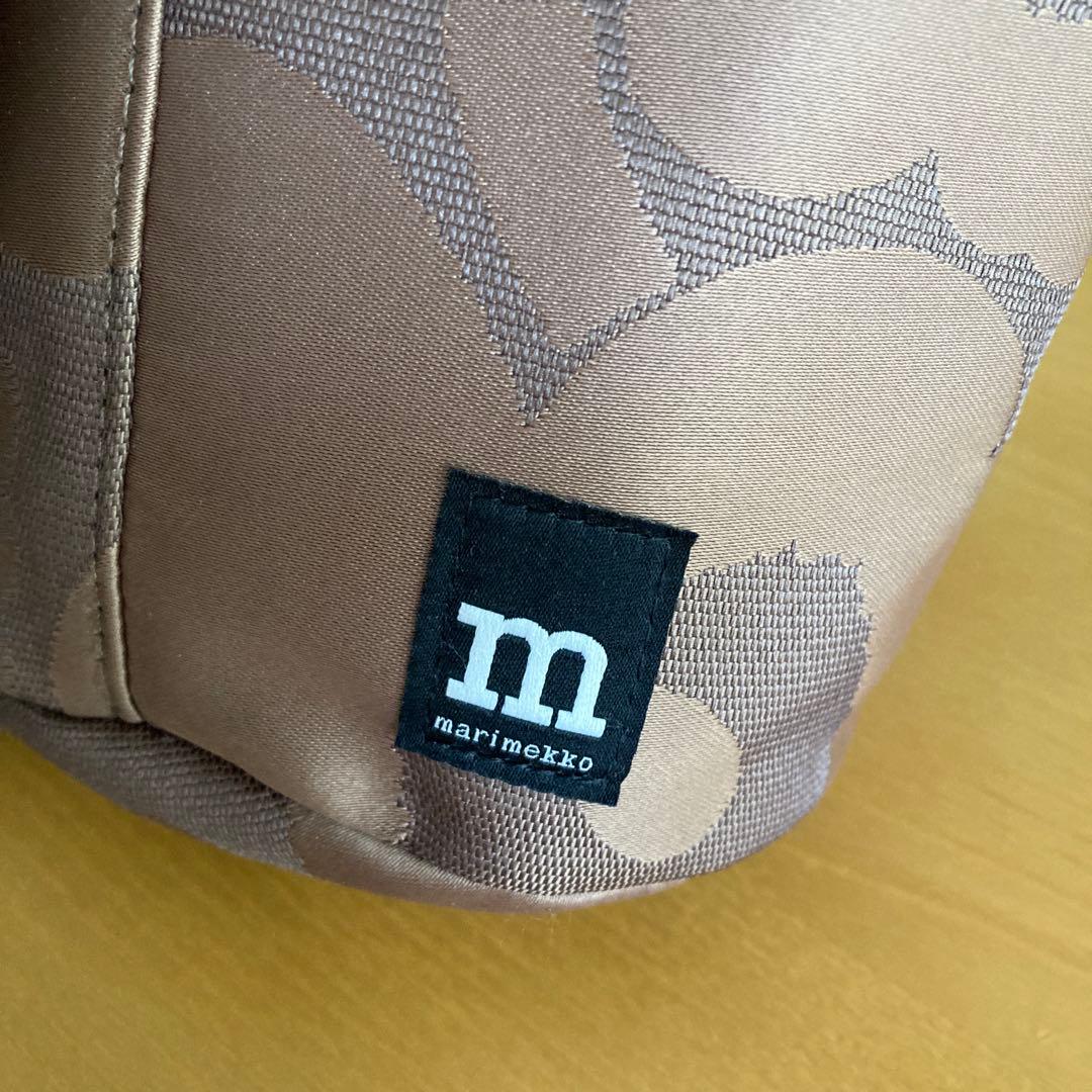 マリメッコ marimekko バケット ショルダーバッグ ウニッコ レザー