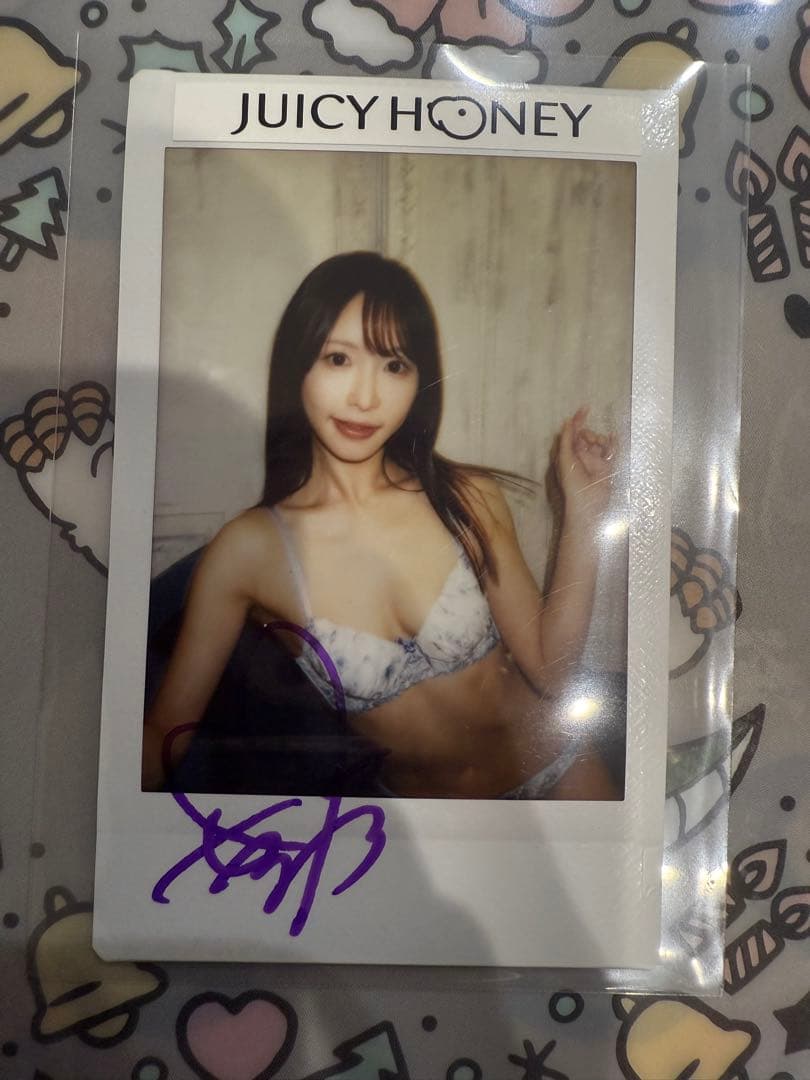 ジューシーハニー 20th 天使もえ 直筆サインチェキ