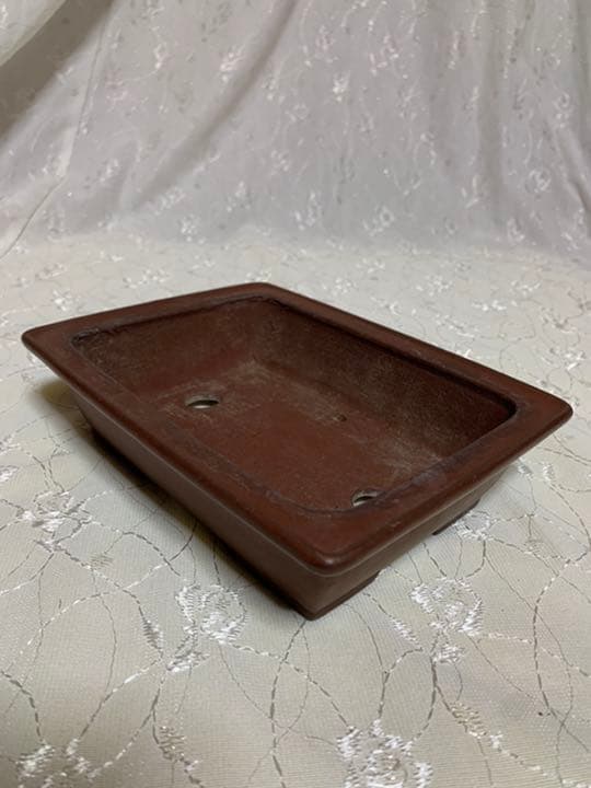 柴勝　長方　盆栽鉢