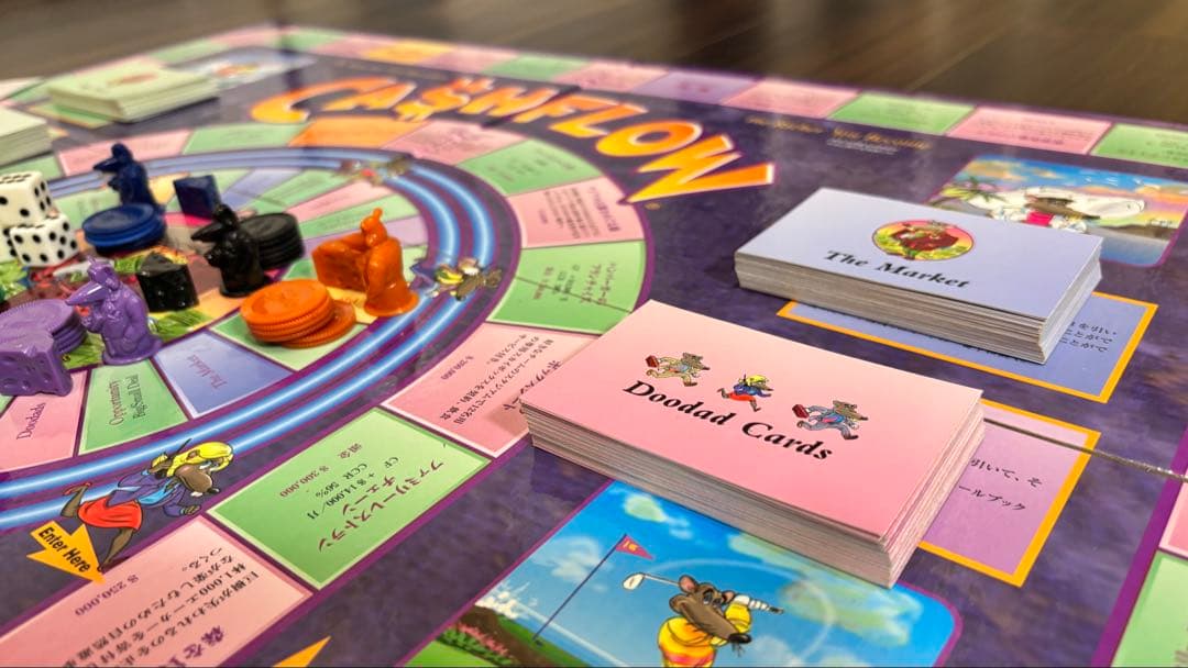 キャッシュフローゲーム101 日本語版 CASHFLOW 101 箱無し