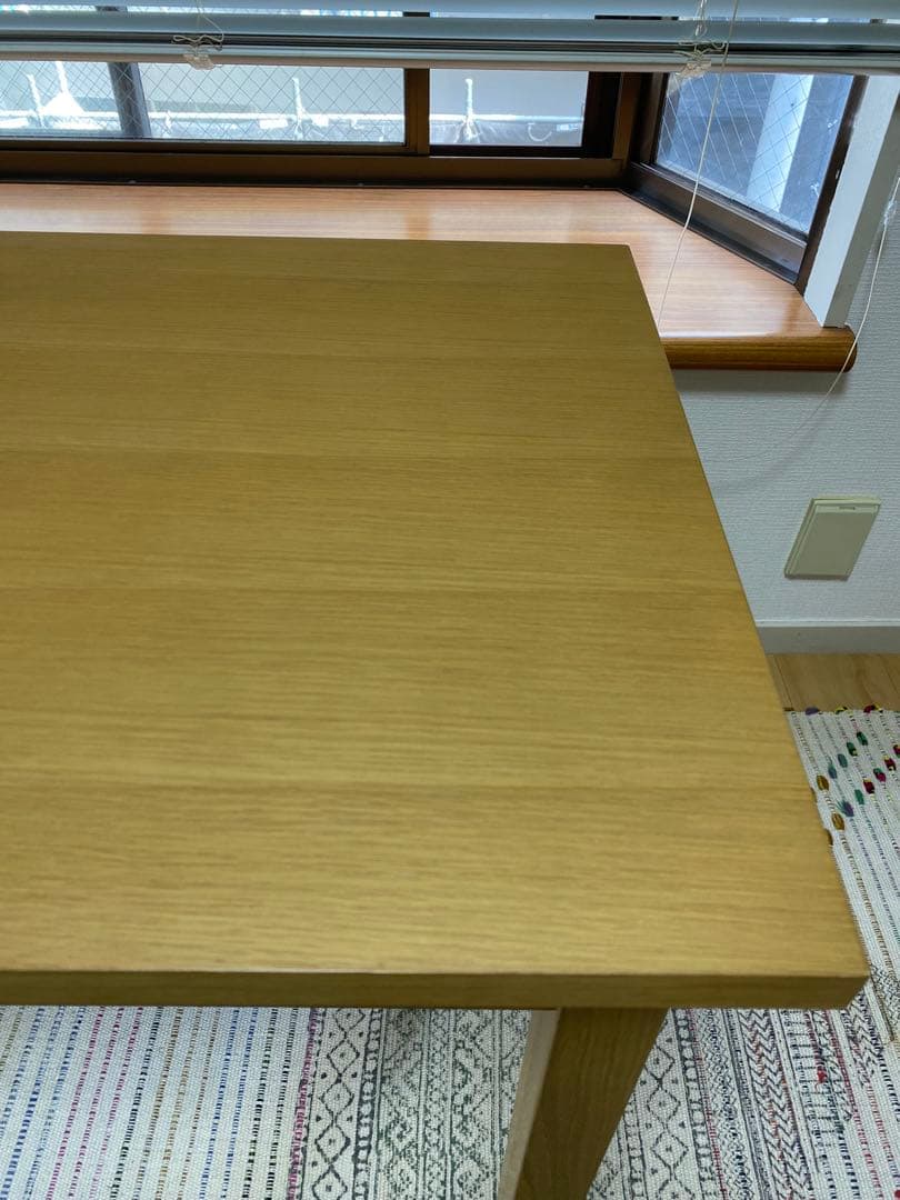 無印　オーク材デスク