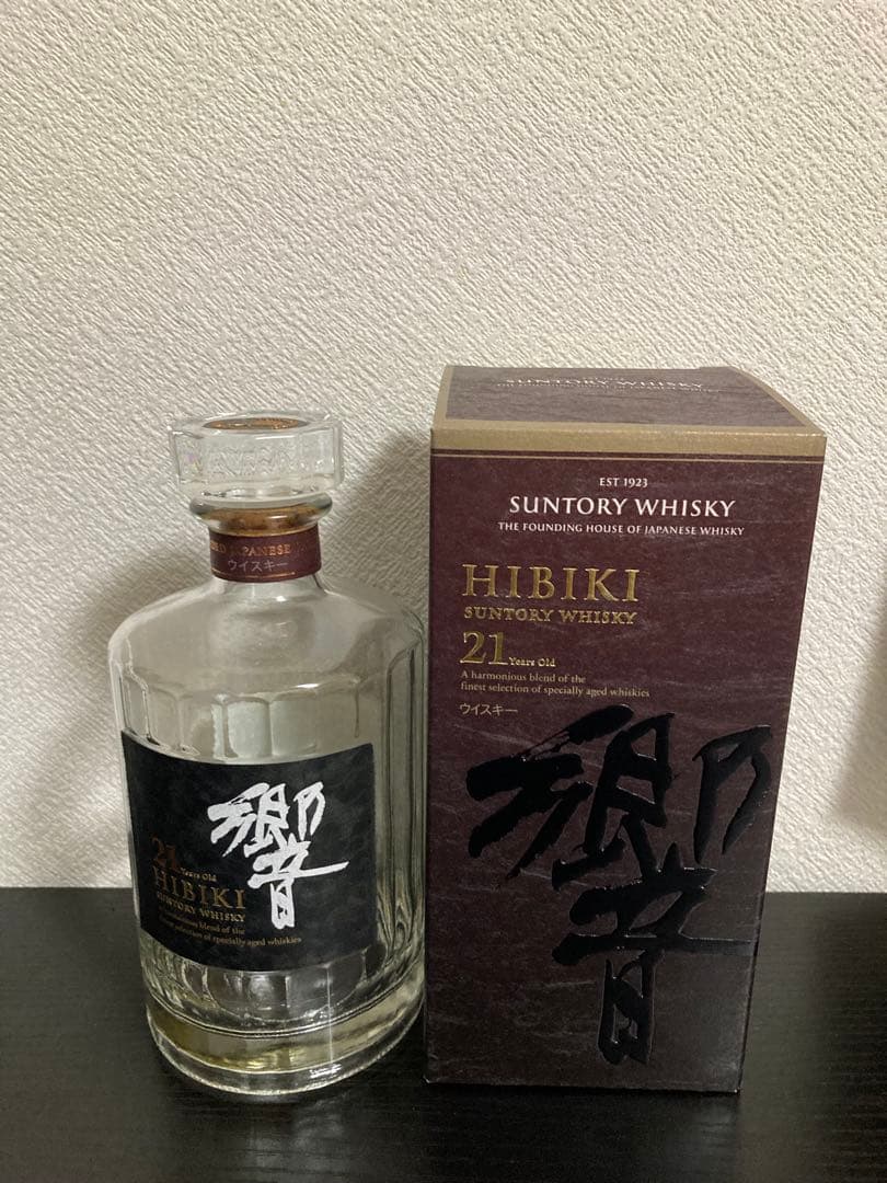 響21年 ウイスキー 700ml 空瓶8本セット