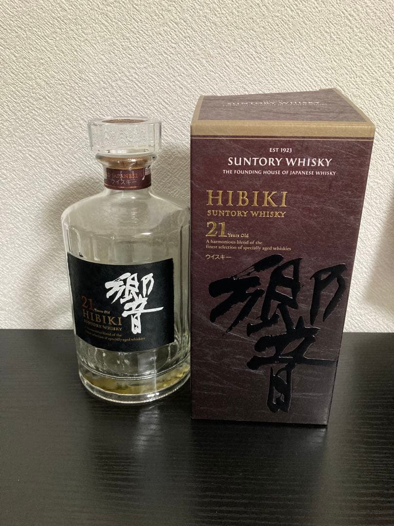 響21年 ウイスキー 700ml 空瓶8本セット