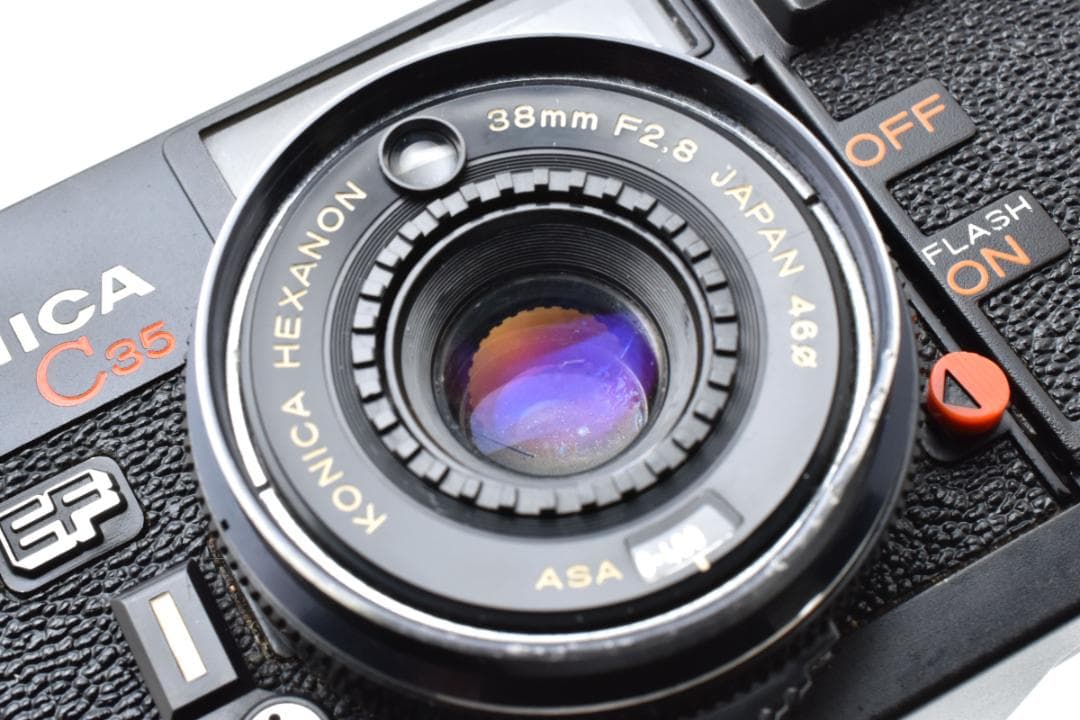 コニカ　KONICA C35 EF すぐ使える 動作確認済品