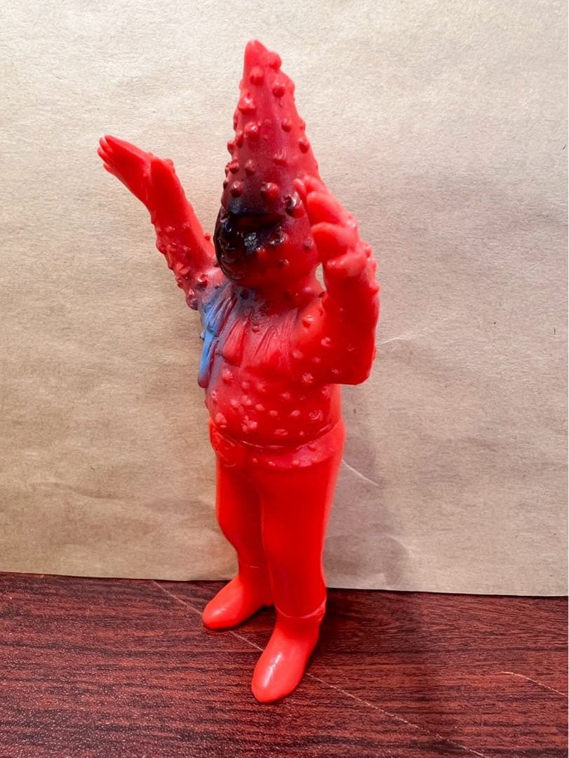 レア仮面ライダーヒトデンジャーミニソフビ　旧バンダイ