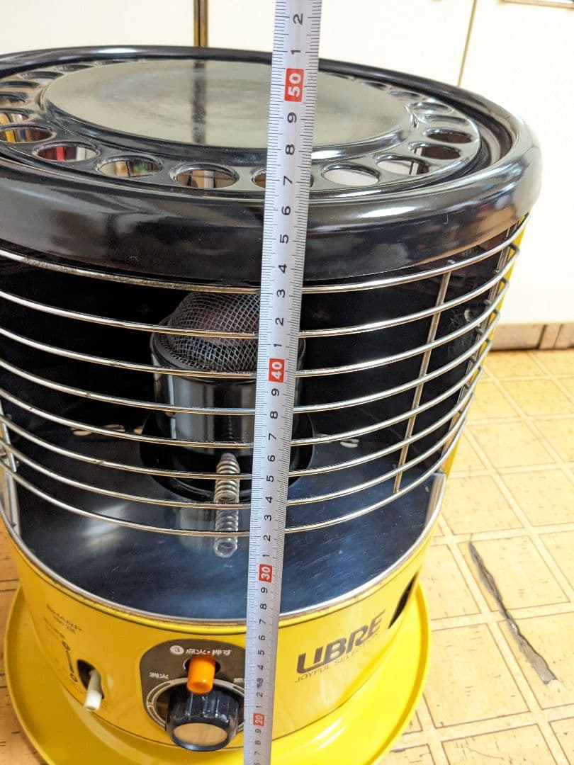 シャープ.HSR-23E石油ストーブ、昭和レトロ。