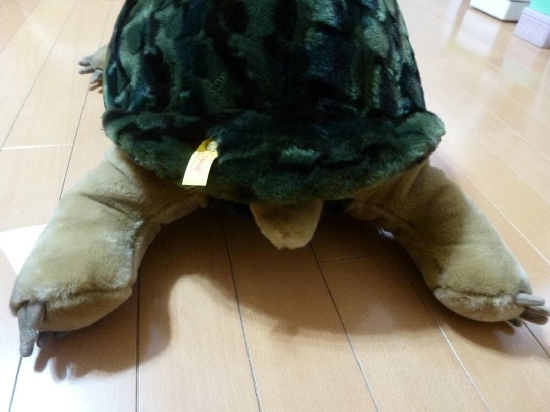 ドイツ シュタイフ 大きいリクガメのぬいぐるみ