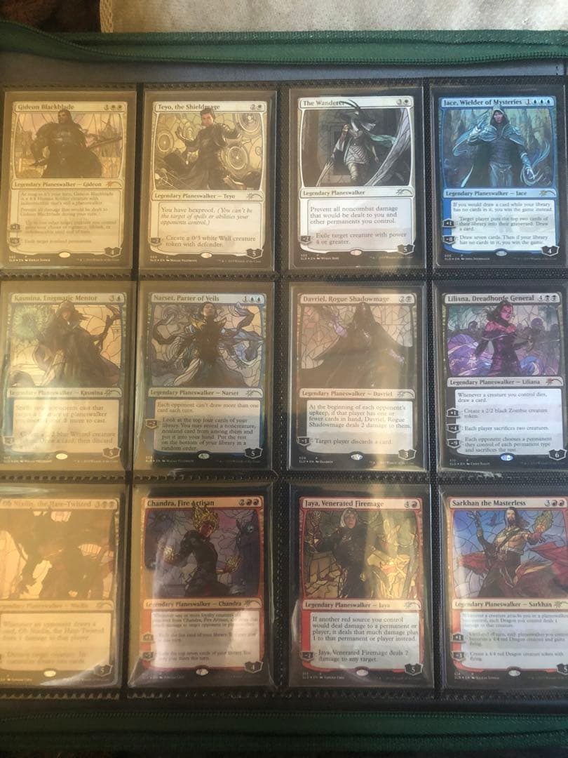 secret lair ステンドグラス版プレインズウォーカーコンプリート品