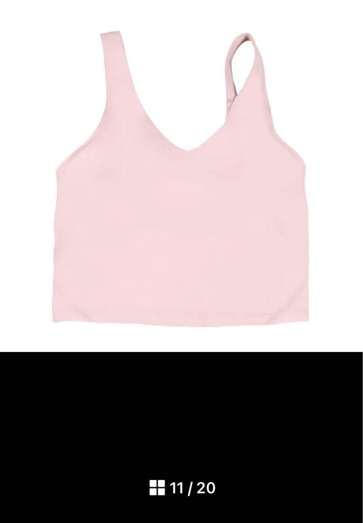 saorimom 　Lululemon Align タンクトップ 2枚