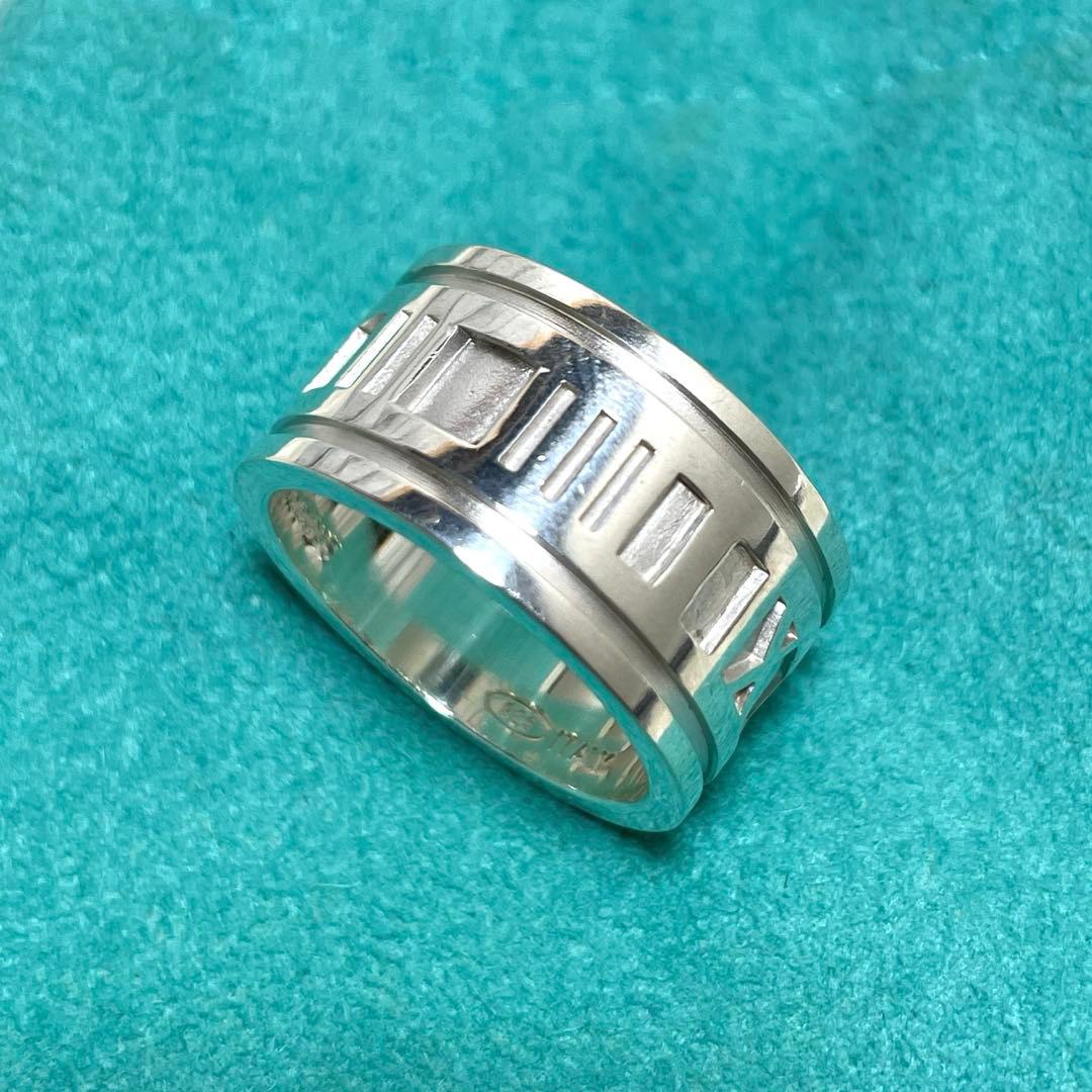 ティファニー　アトラスリング　ワイド　18号 メンズ/レディース