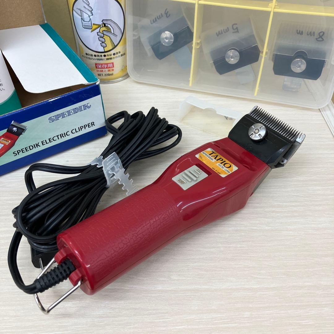 TAPIO タピオ　バリカン　電動クリッパー SP-3 替刃付き　トリマー