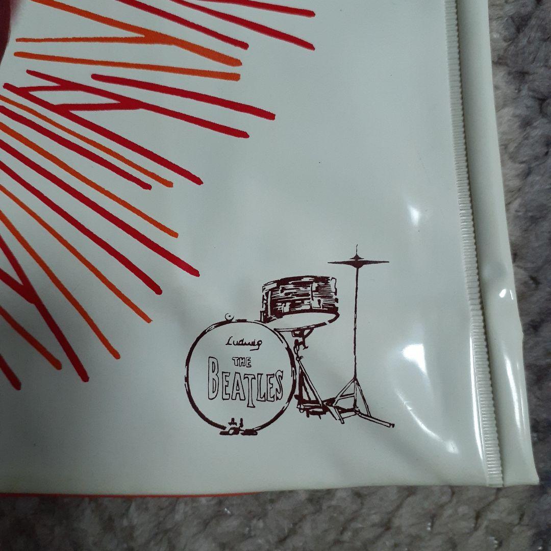 未使用美品★ビートルズ Go Go プラスチックバッグ★ビニールバッグ★送料込み