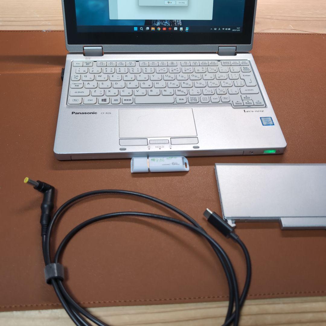 Panasonic CF-RZ6 8GB 512GB ノートPC