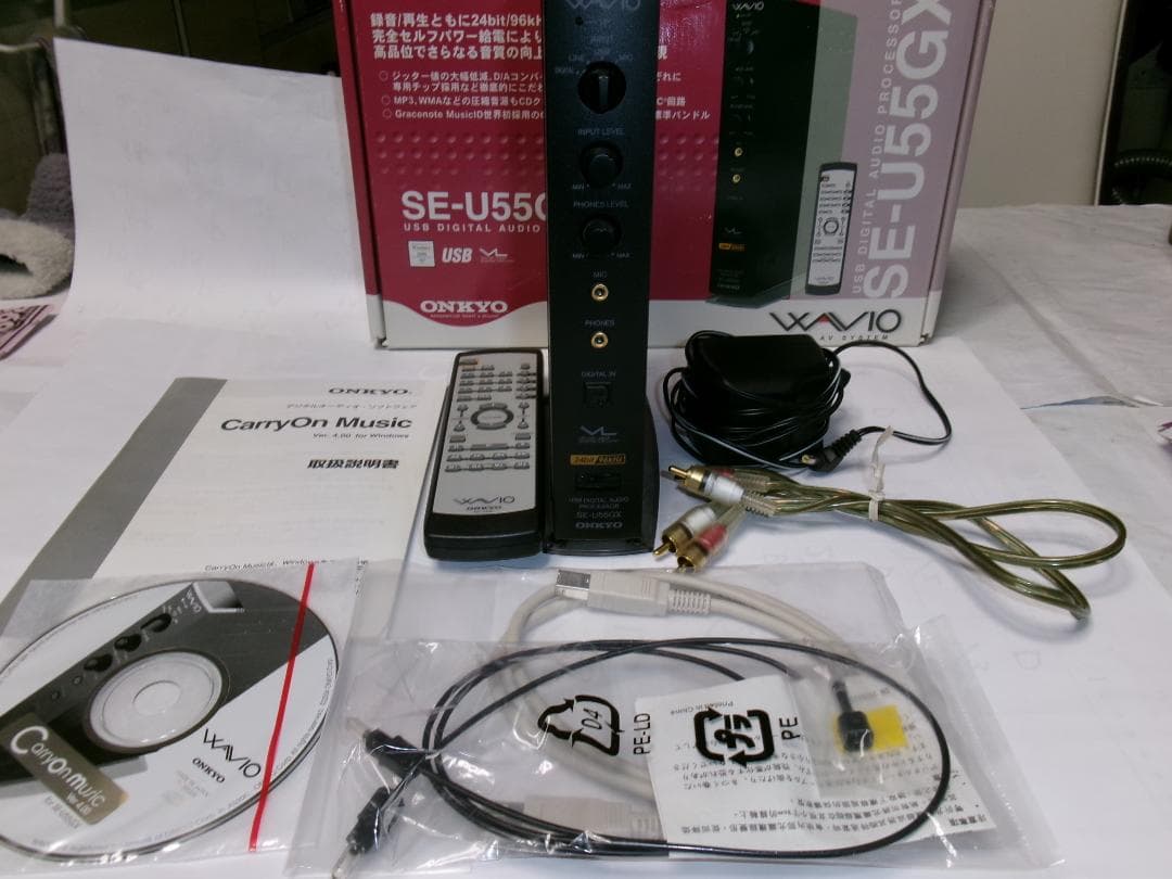 k*g様 デジタルオーディオ プロセッサー＊オンキョー ＳＥ－Ｕ５５ＧＸ＊付属品