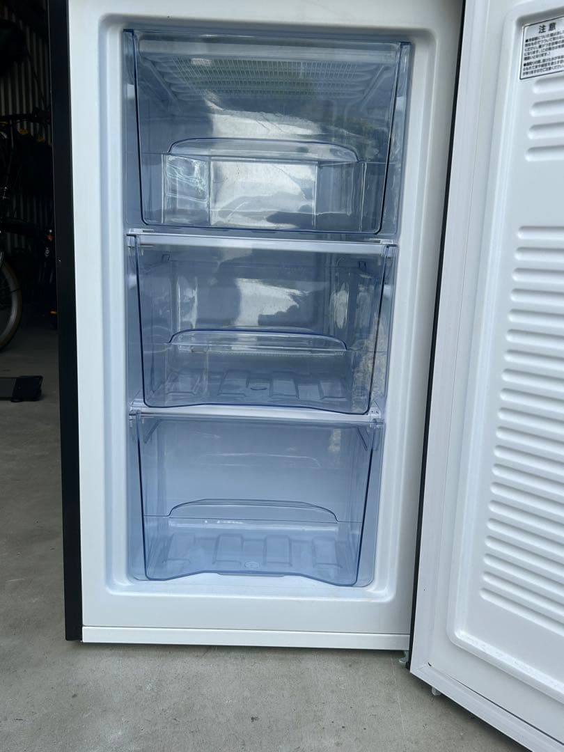 IRIS OHYAMA IUSD-6Ａ-B 60L ブラック冷凍庫